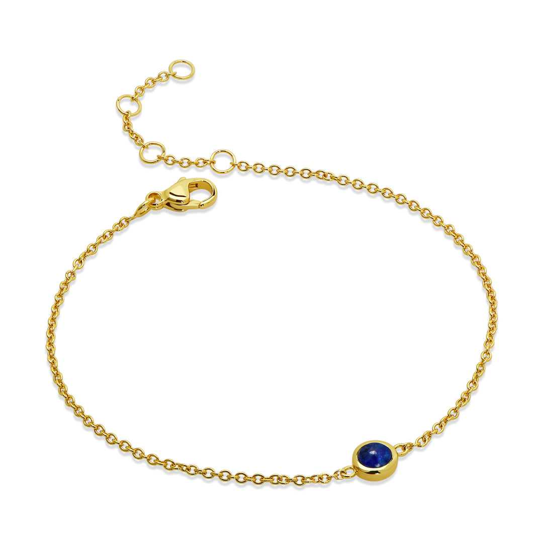 September Semi-Precious Birthstone Bracelet