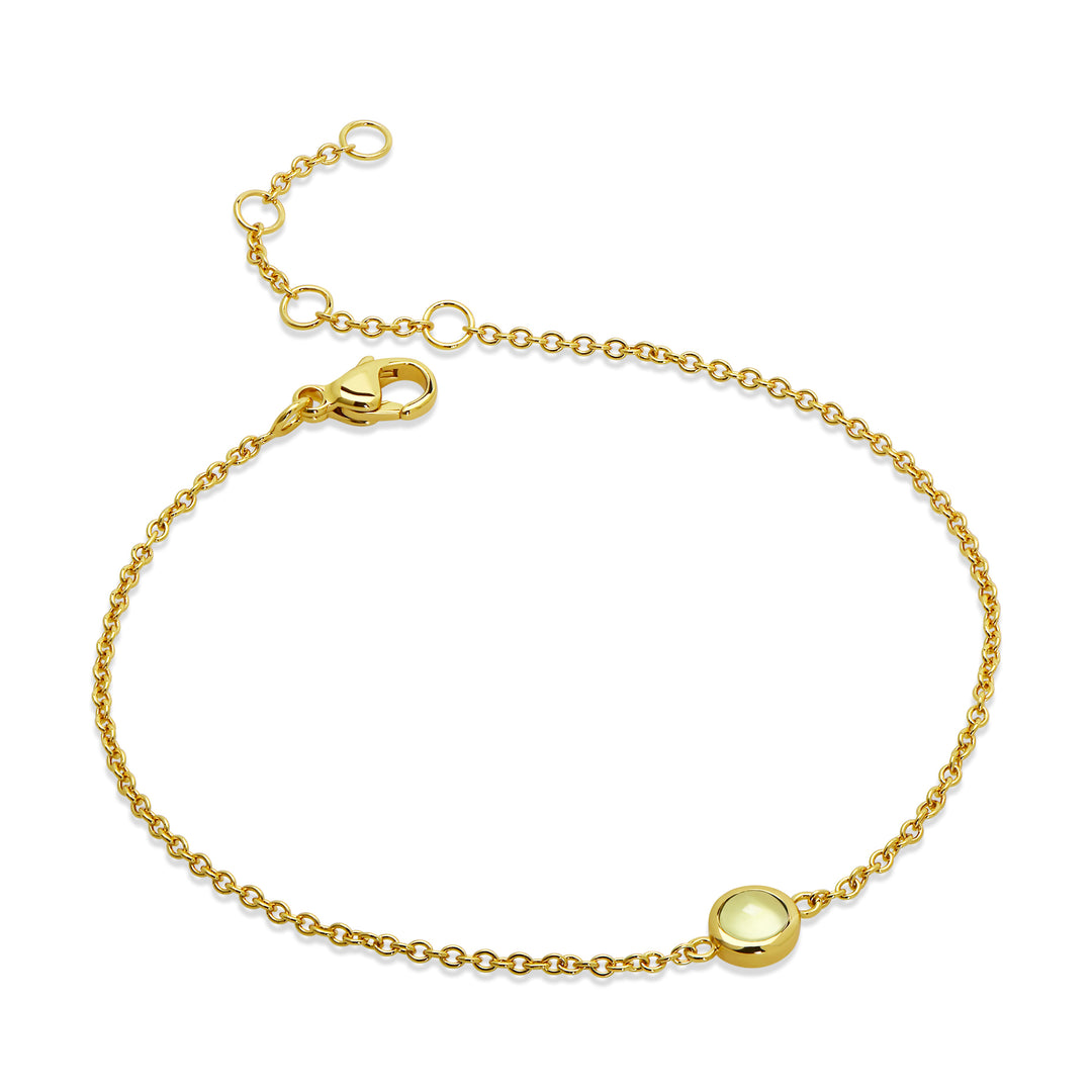 November Semi-Precious Birthstone Bracelet