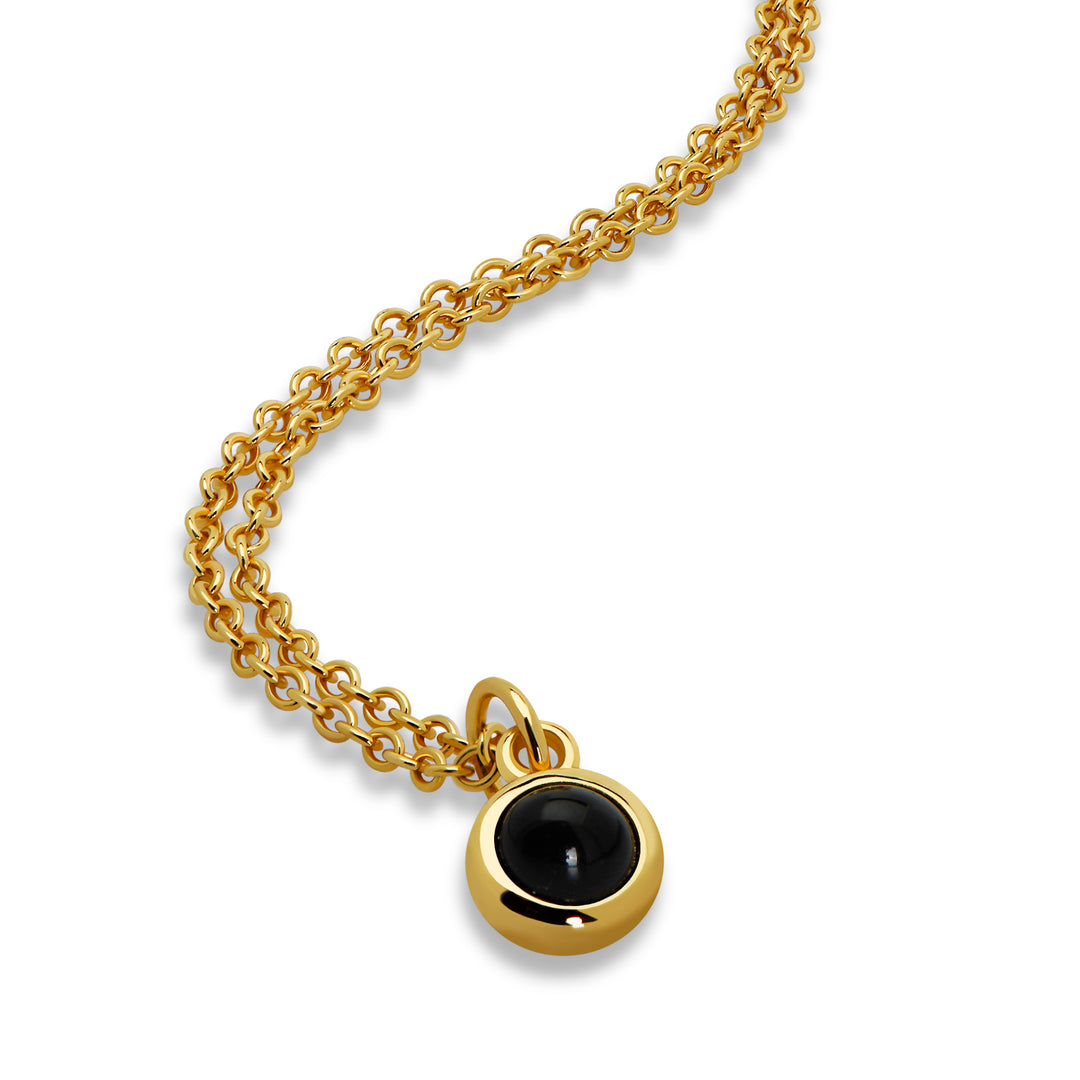 July Semi-Precious Birthstone Necklace