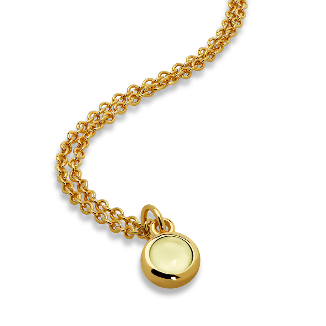 November Semi-Precious Birthstone Necklace