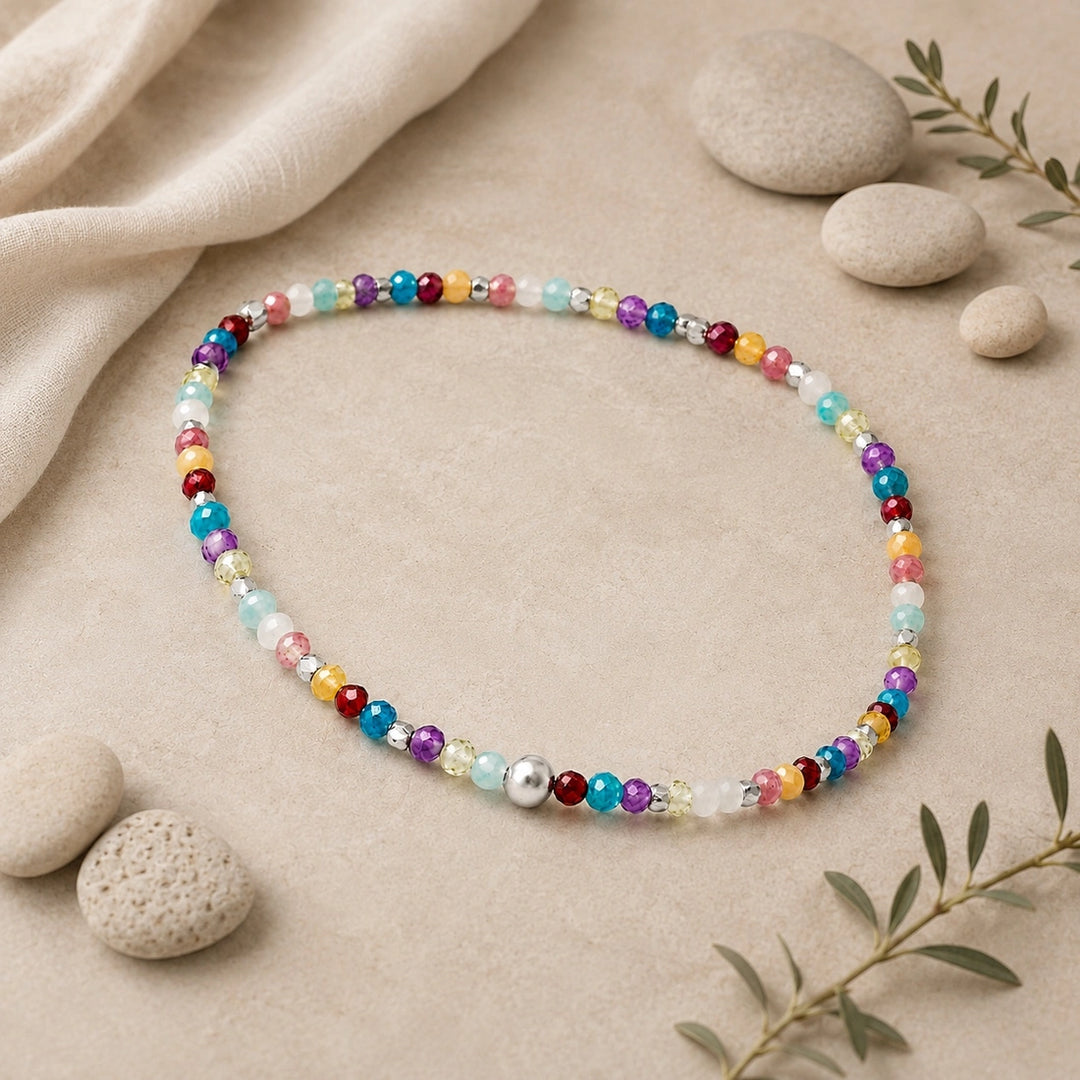 Harlequin Stone Bracelet