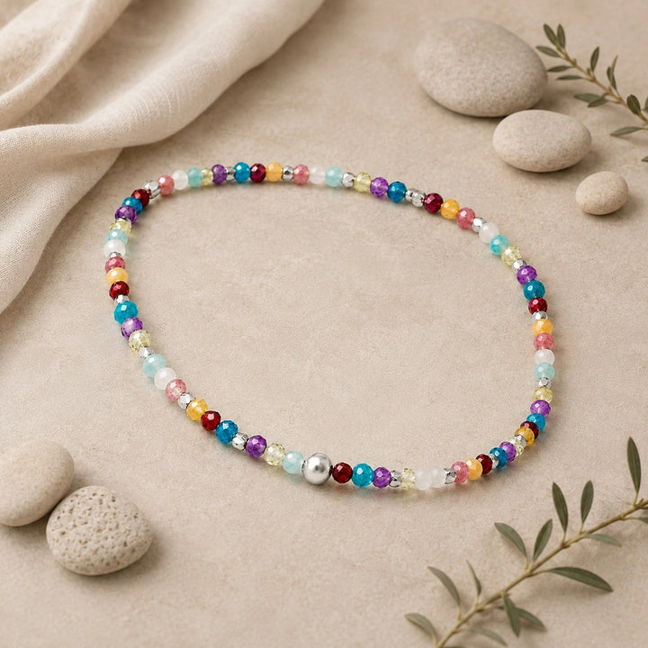 Harlequin Stone Bracelet
