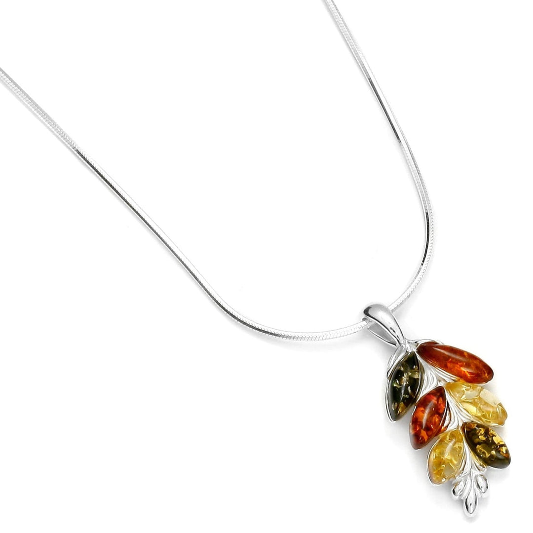 Fire Tree Amber Necklace