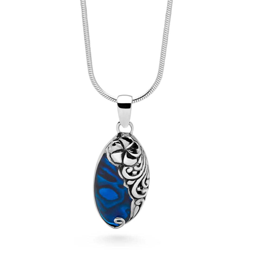 Ishia Blue Waves Pendant