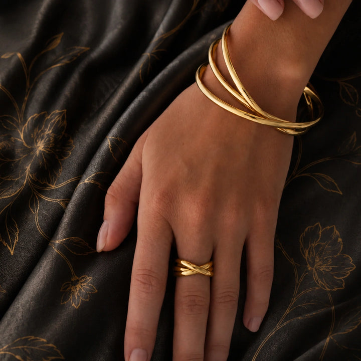 Gold Russian Wedding Ring