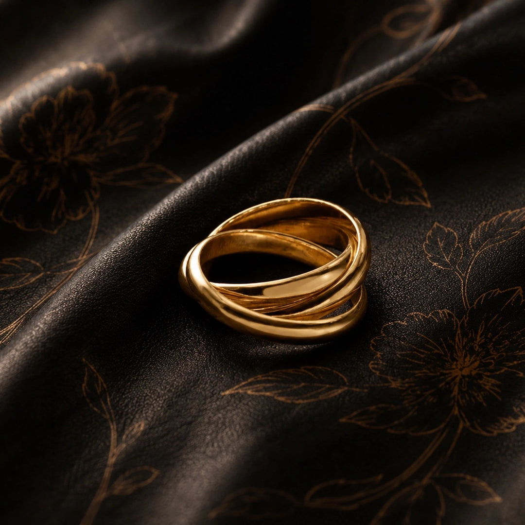 Gold Russian Wedding Ring