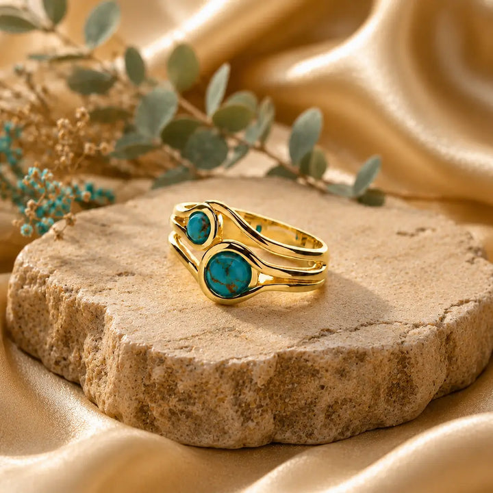 Tropical Pools Gold Ring