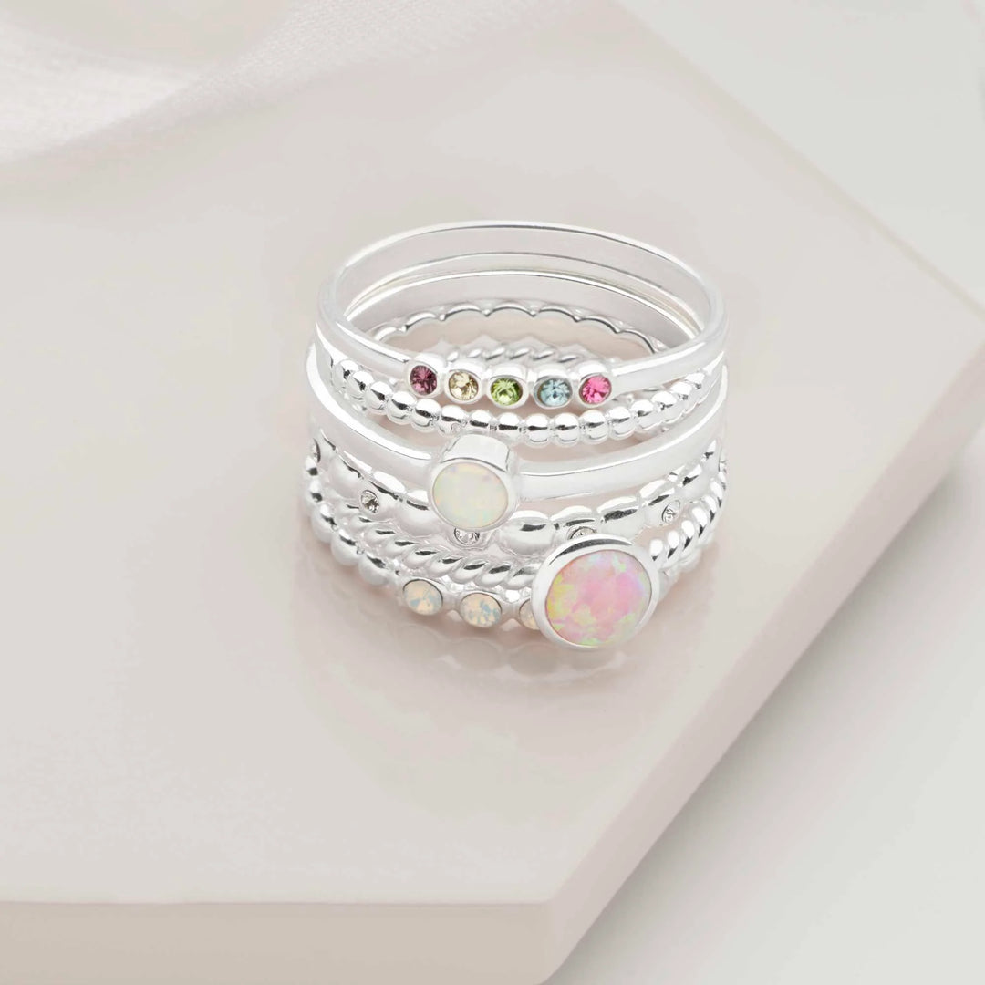 Shining Light Stacking Ring