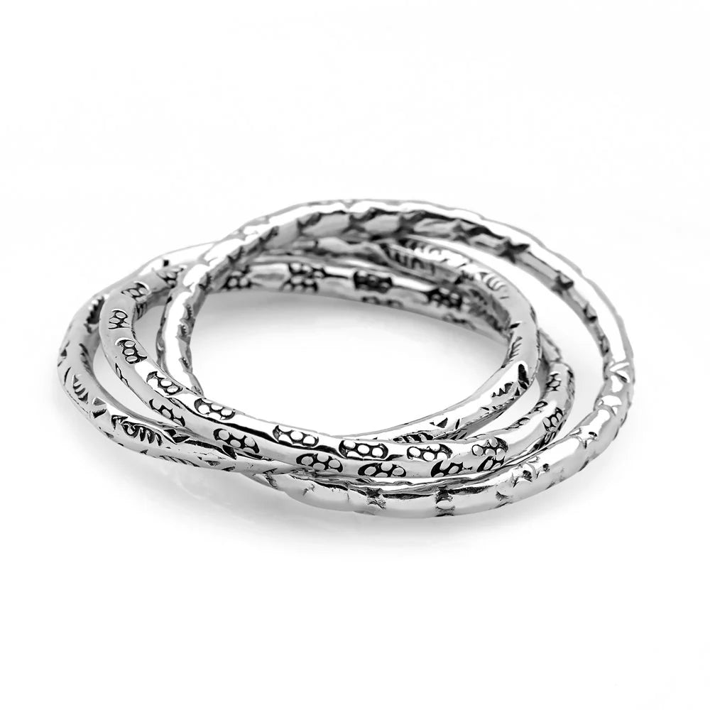Divine Union Rings Divine Spirit Message Ring โ Silver Australia