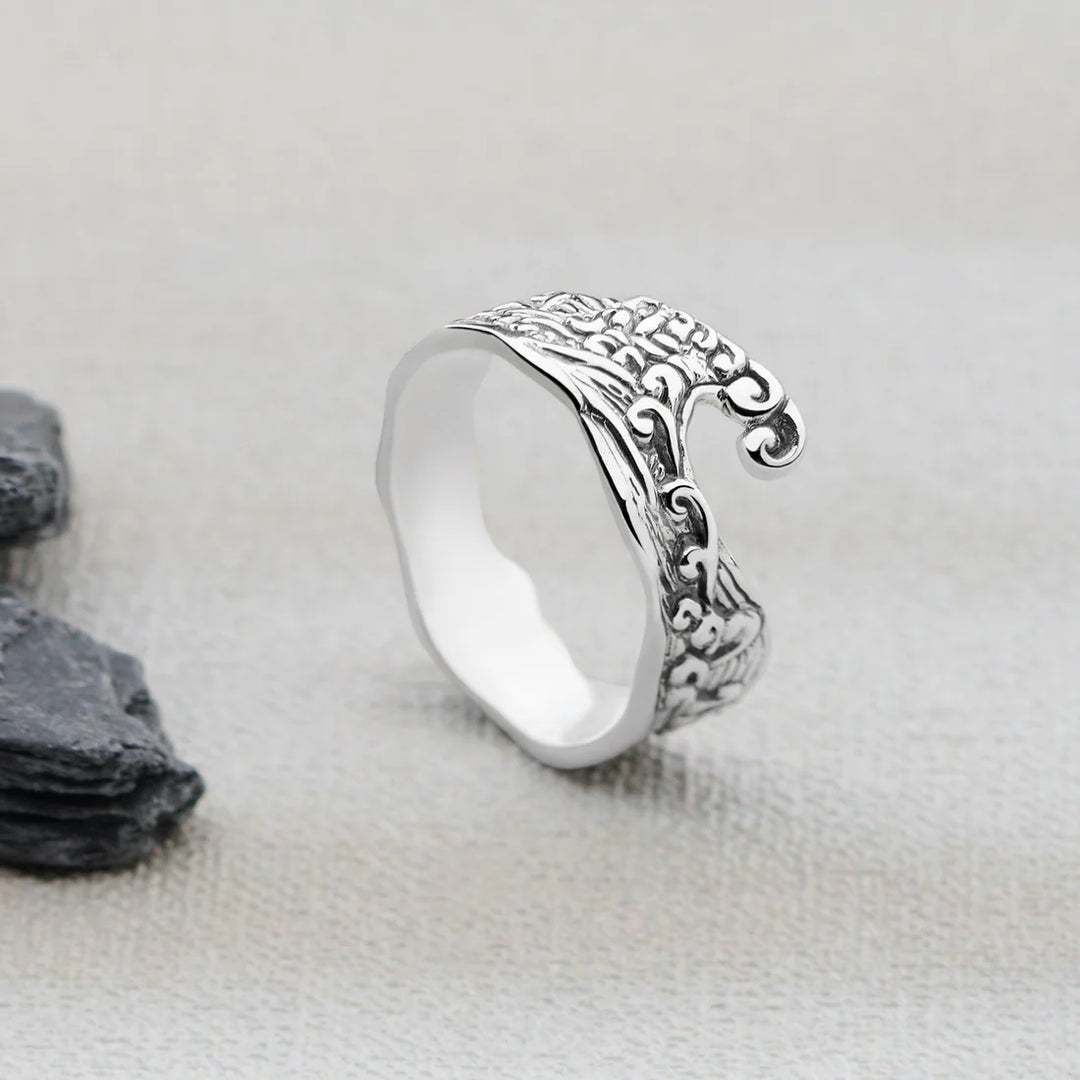 Bali Surf Wave Ring