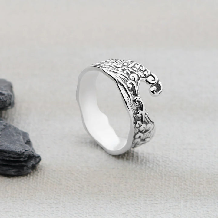 Bali Surf Wave Ring