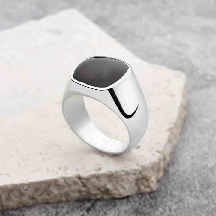 Bali Black Signet Ring