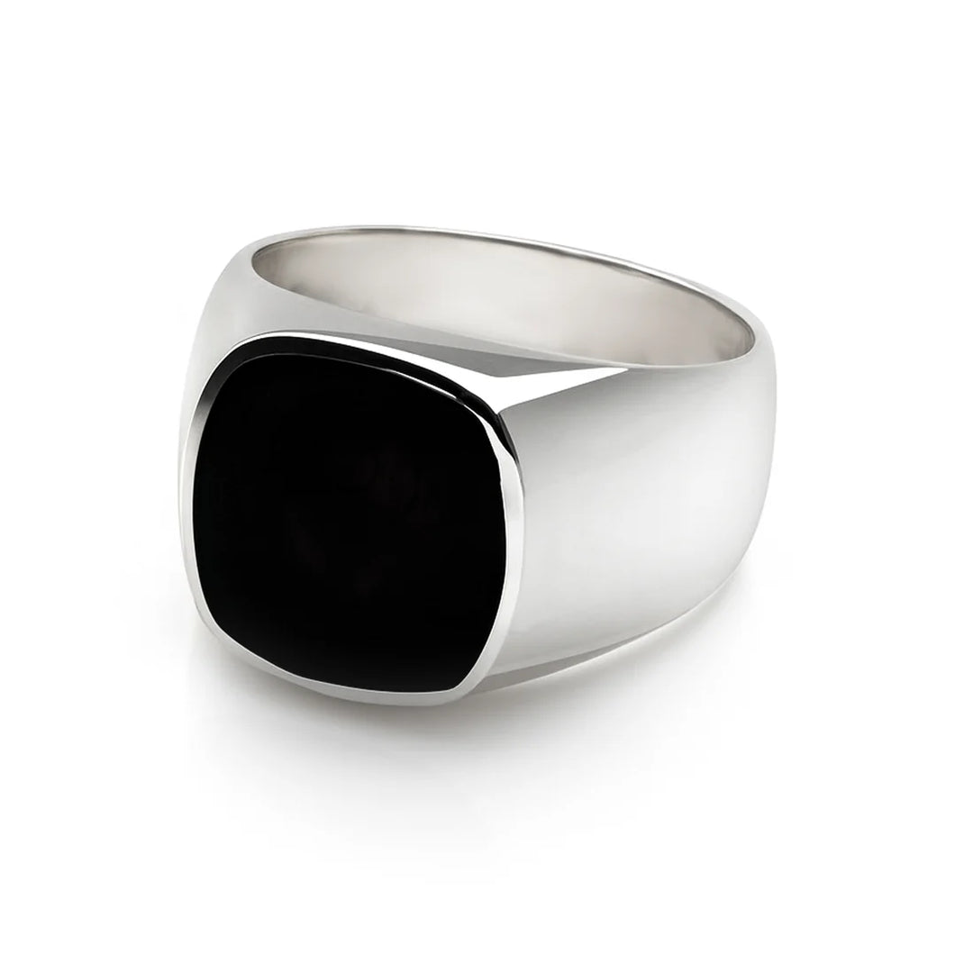 Bali Black Signet Ring