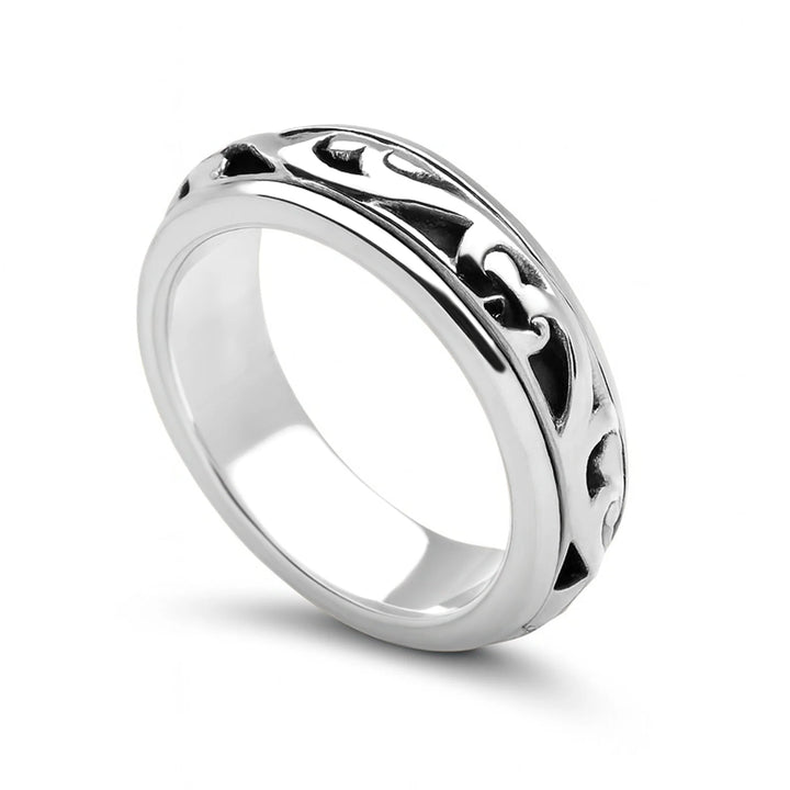 Bali Swirl Spin Ring