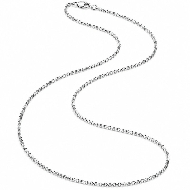 Silver Rolo Chain