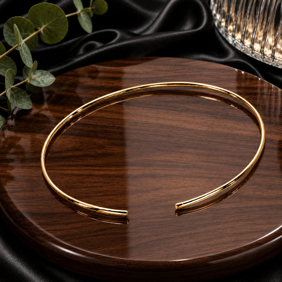 Slender Gold Choker
