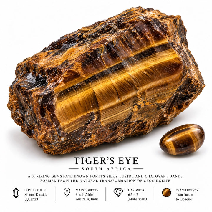 Bodhi Beads Tigers Eye Necklace