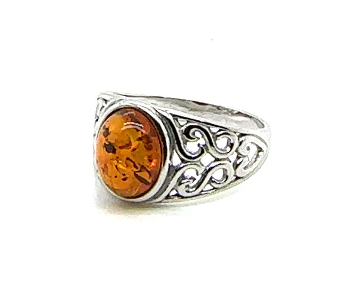 Heritage Amber Ring