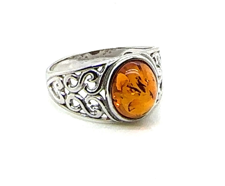 Heritage Amber Ring