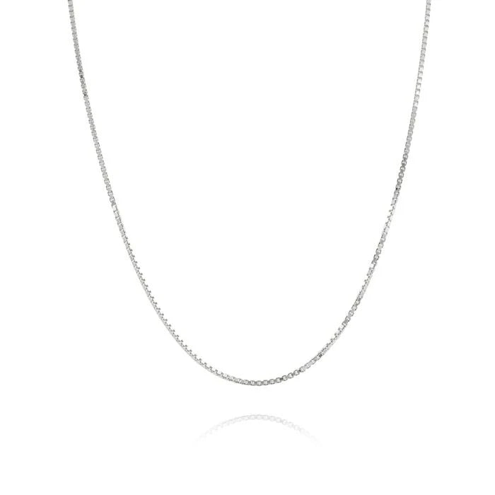 Silver Box Chain 1.00mm