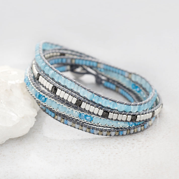 Blue Ocean Wrap Bracelet (BRC12831)