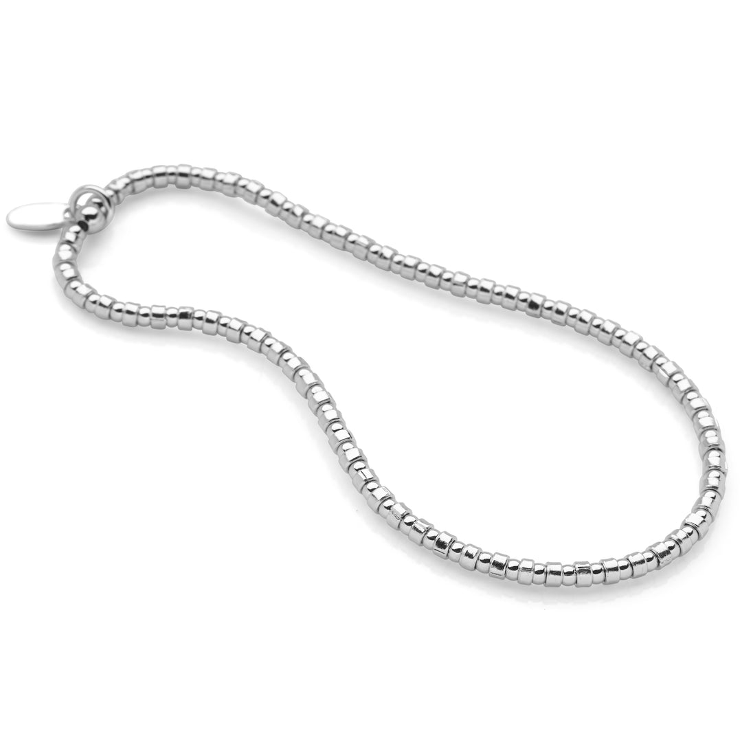 Silver Pebbles Layer Bracelet (BRC13581)