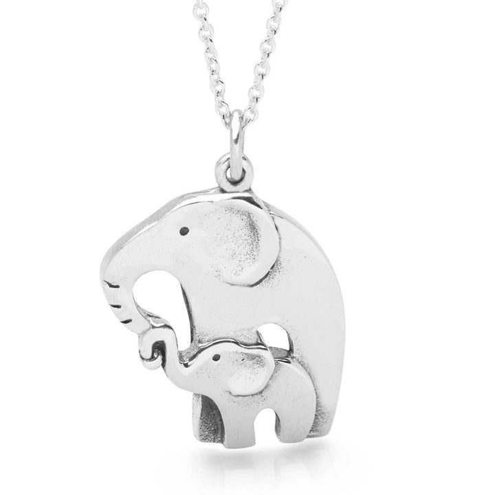 Mother & Baby Embrace Necklace (CHN11231)
