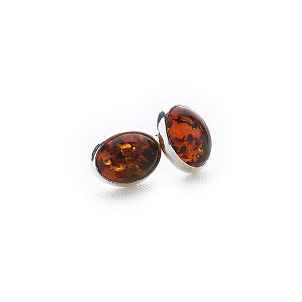 Amber Flame Studs (E18031)