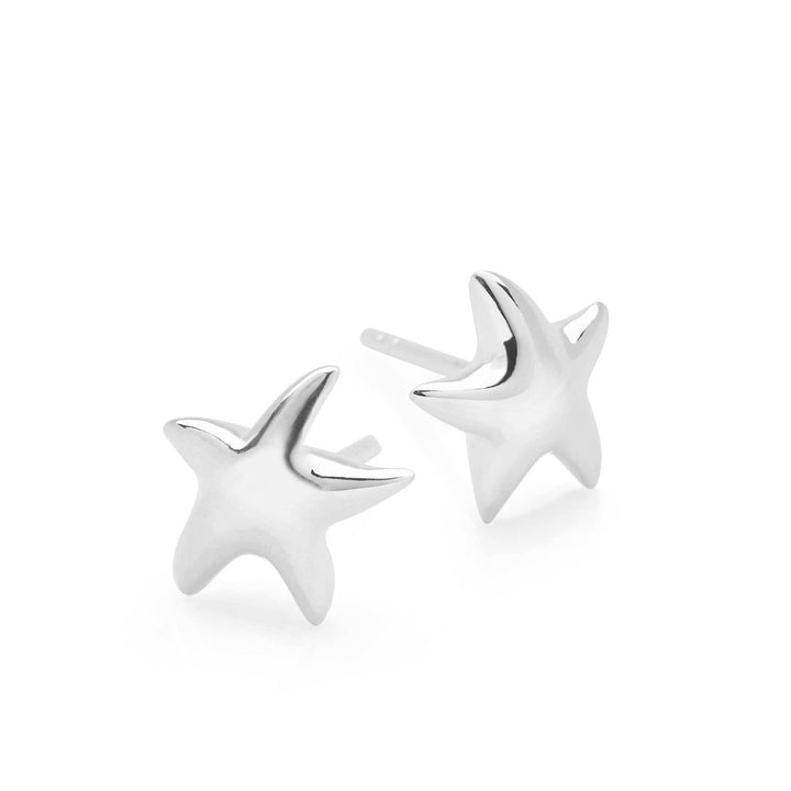 925 sterling silver Starfish Studs (E47651)