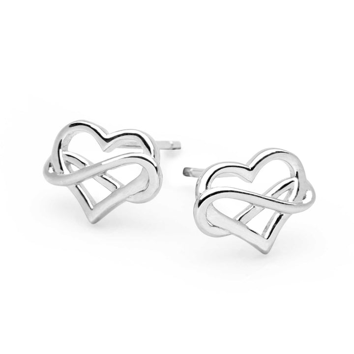 Eternal Love Heart Earrings (E51571)