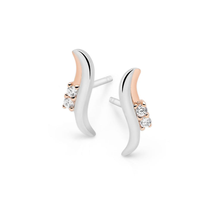 Zirconia Eternity Earrings (E55621)
