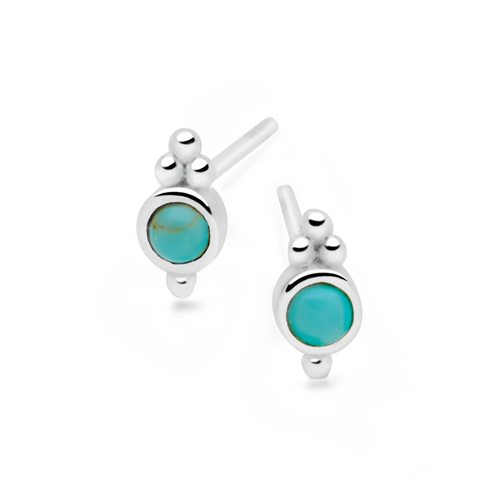 Turquoise Pool Earrings (E57031)