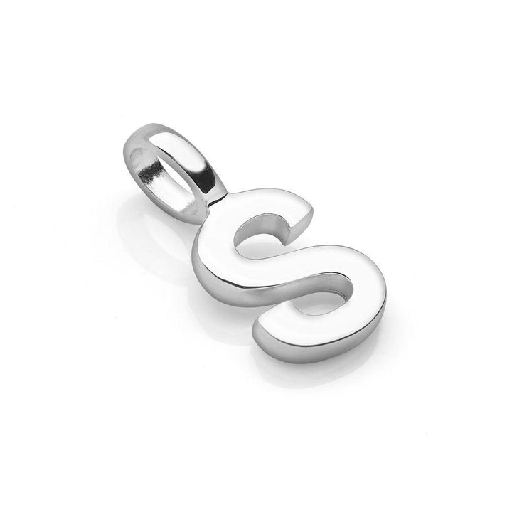 Silver Initial ID Pendant (P2011)
