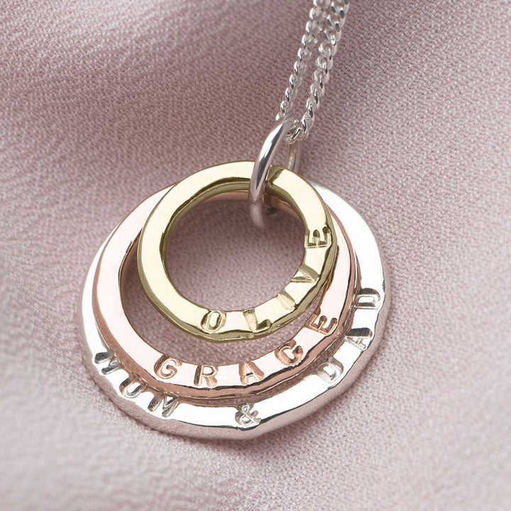 Triple Finish Personalised Necklace (P27211)