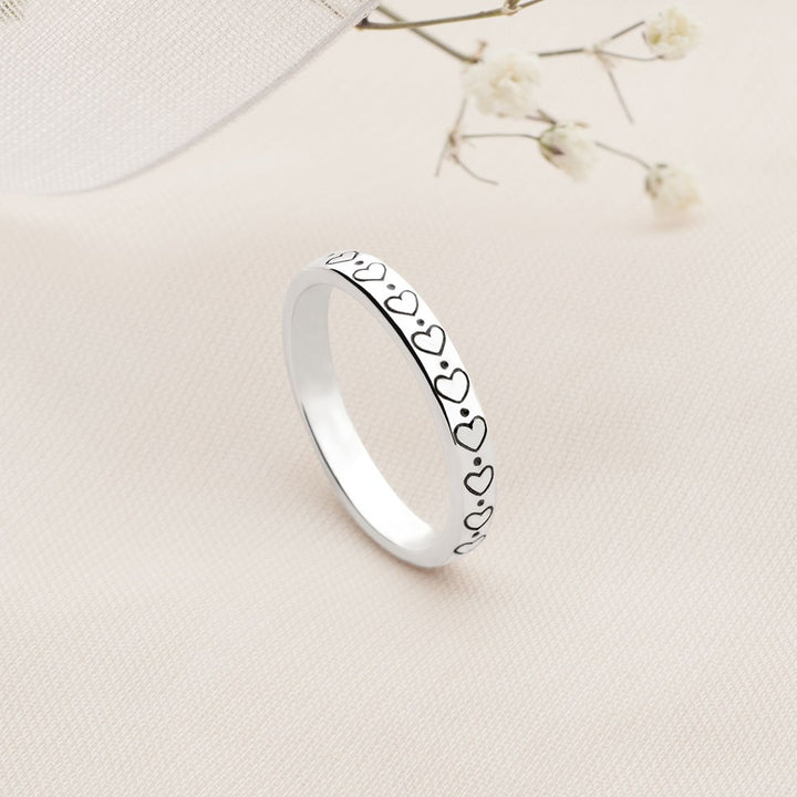 Hearts Stacking Ring (R11721)