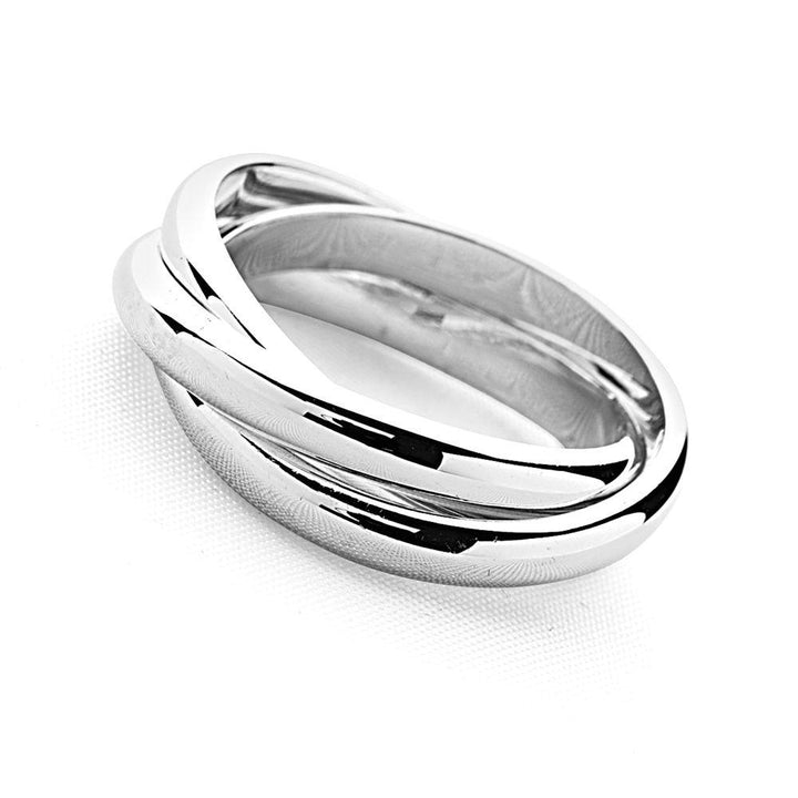 925 sterling silver triple rolling ring (R1301)