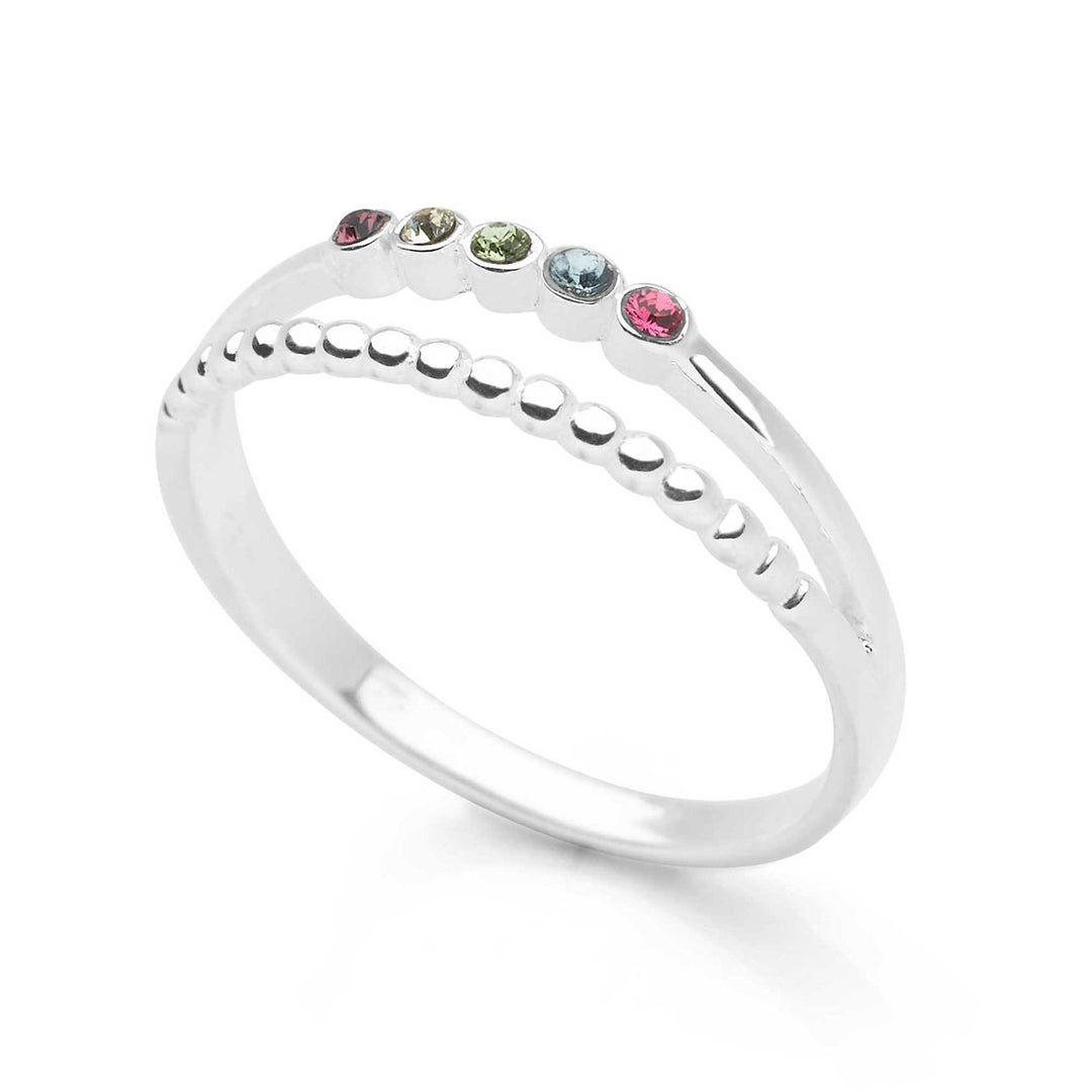 Northern Lights Silver Ring (R20461)