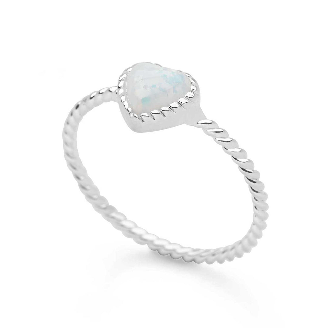 Pure Heart Opal Ring (R20501)