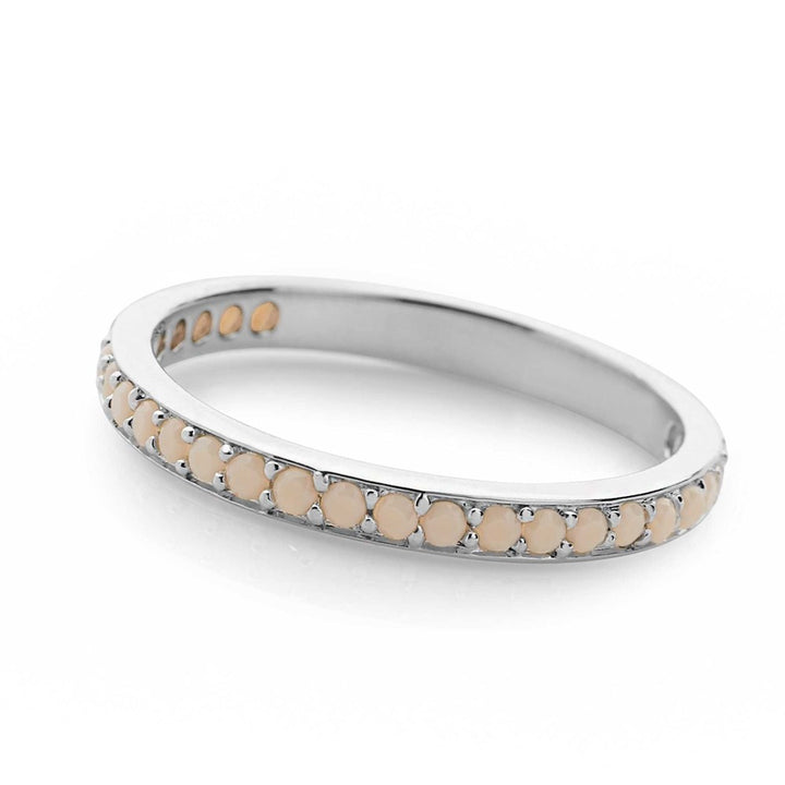 Luxurious Cream Stack Ring (R20581)