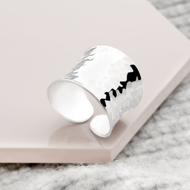 Whitewater Silver Ring (R21641)