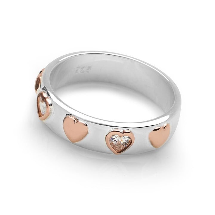 Queen of Hearts Silver Ring (R21841)